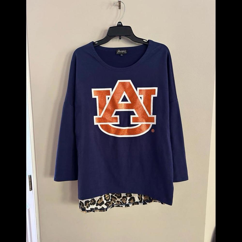 Auburn University Tigers Tunic‎ Top Medium/Large